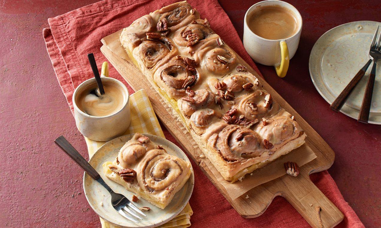 Apfel Zimtschneckenkuchen