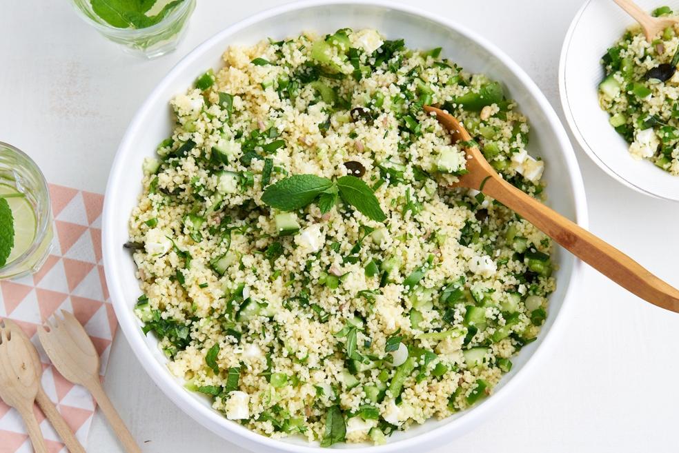 Couscous mit Feta und Kräutern