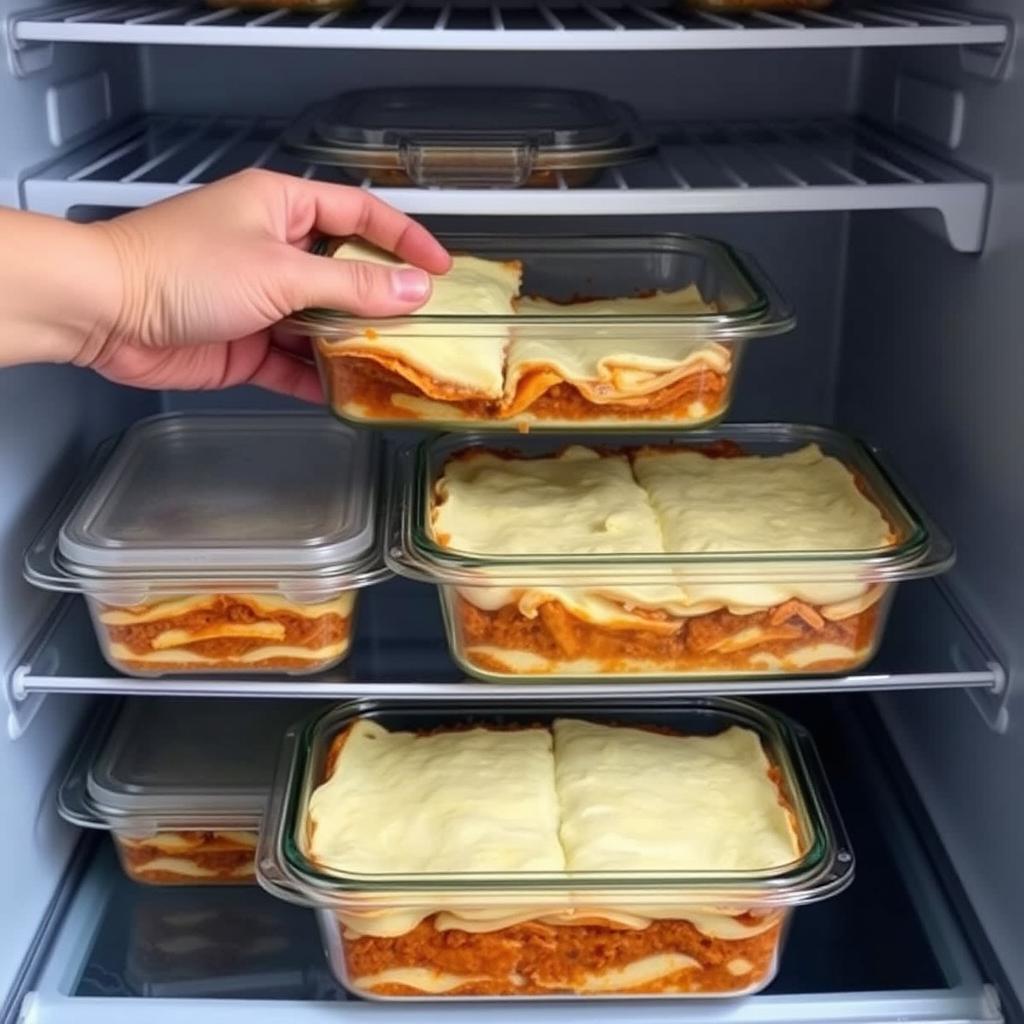 Burrito Bake Aufbewahrung im Kühlschrank
