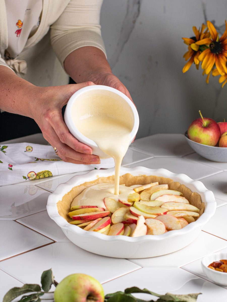 Cremige Vanillepuddingfüllung zubereiten