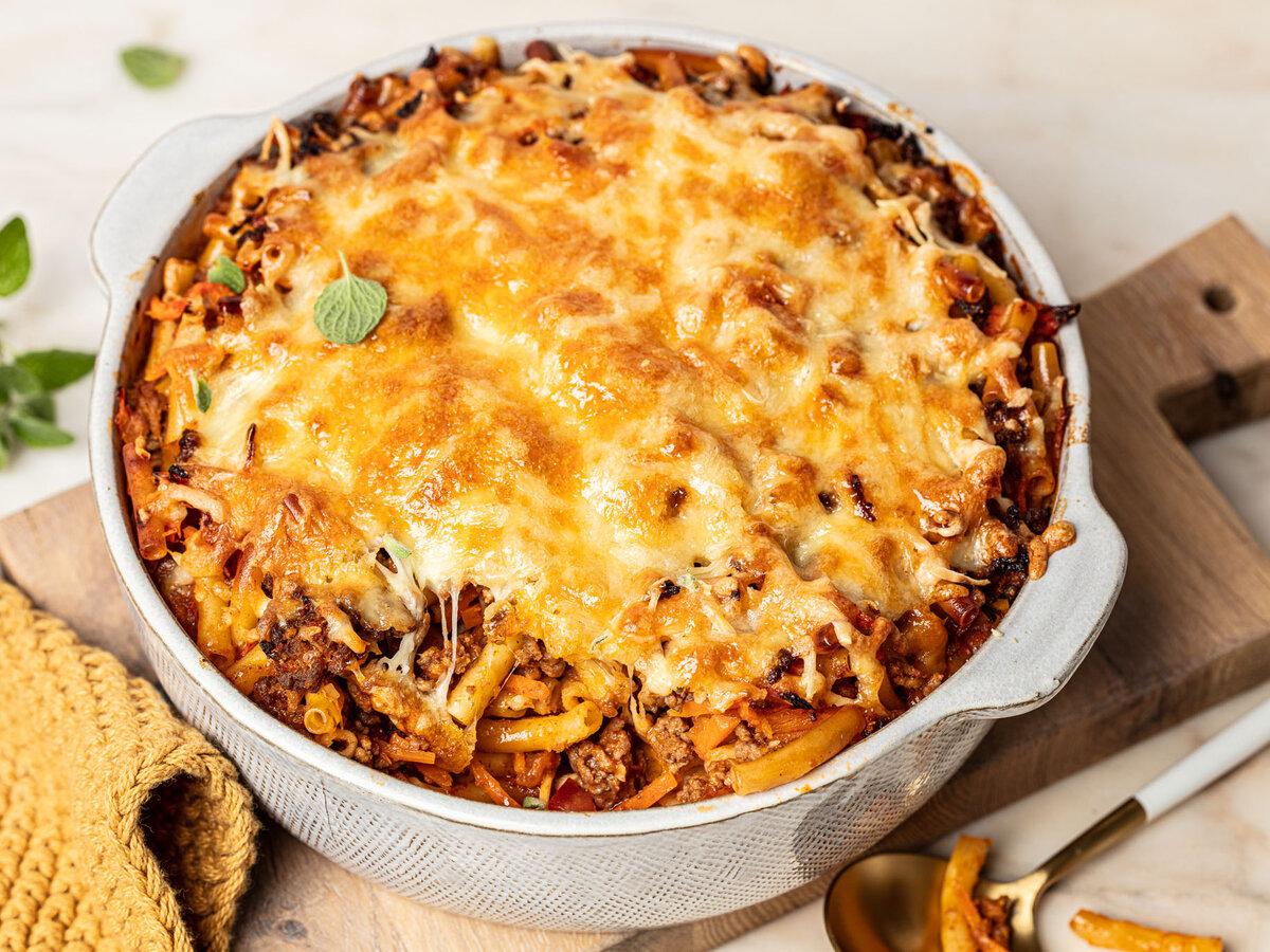 Cremiger Nudelauflauf mit Käse