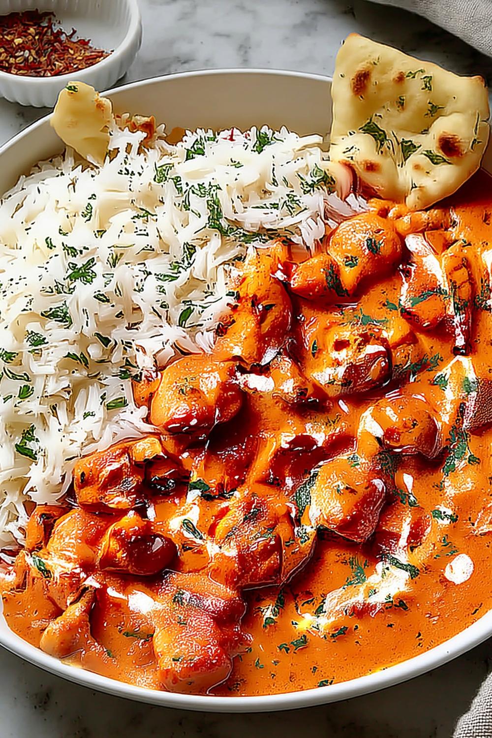 Traditionelles Naan-Brot