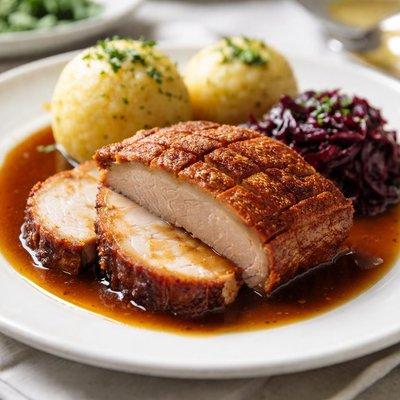 Traditioneller Sonntagsbraten mit Kruste selber machen