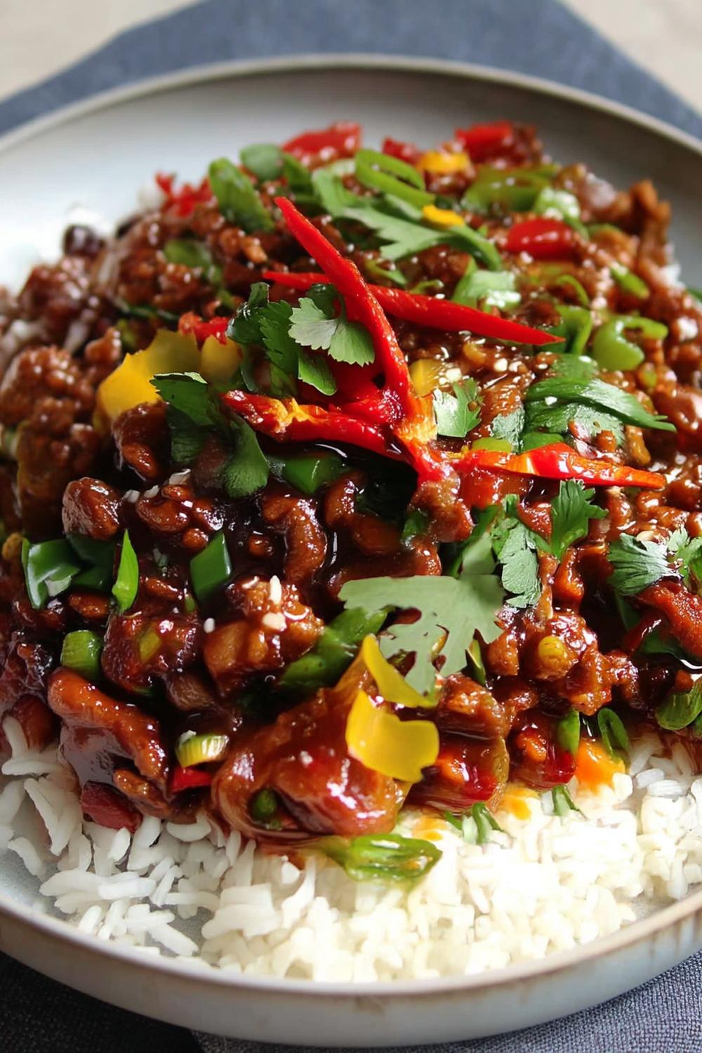 Asiatische Tempeh-Bowl