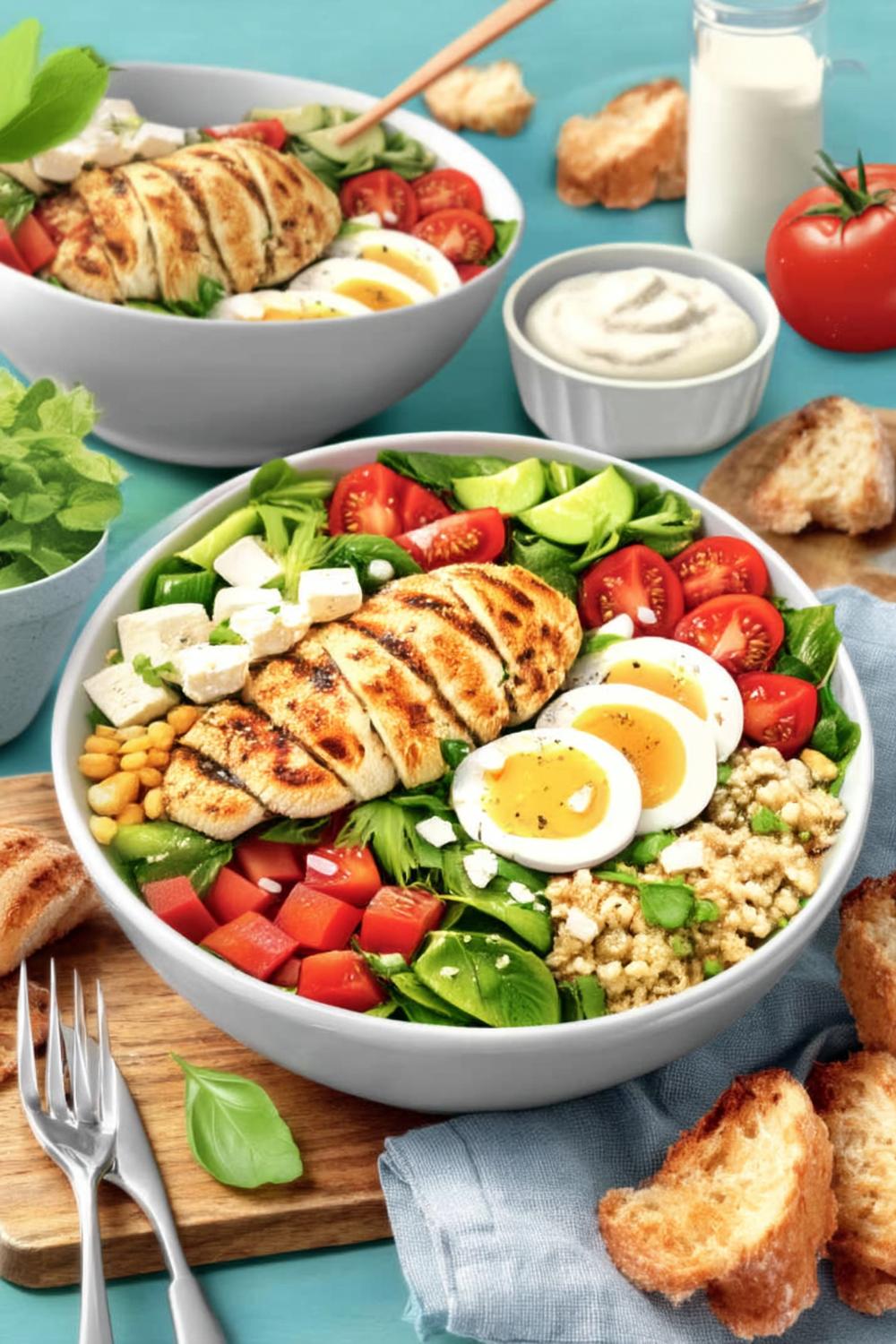 Bunte Power-Bowl