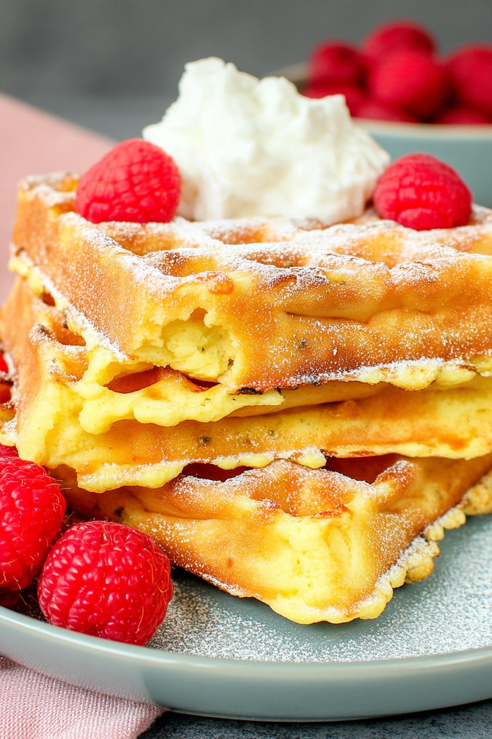 Knusprige Protein-Waffeln