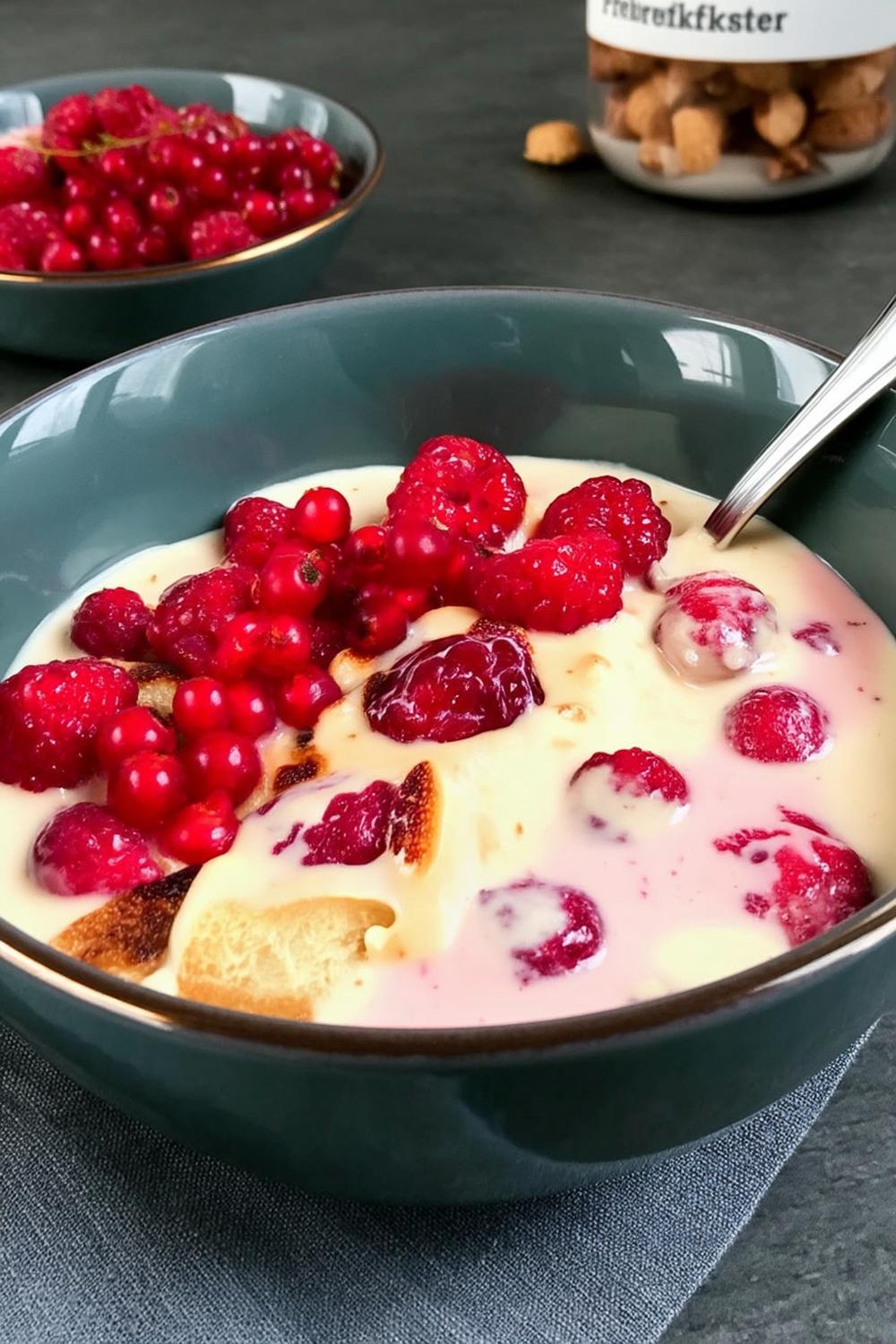 Warmes Beeren-Porridge