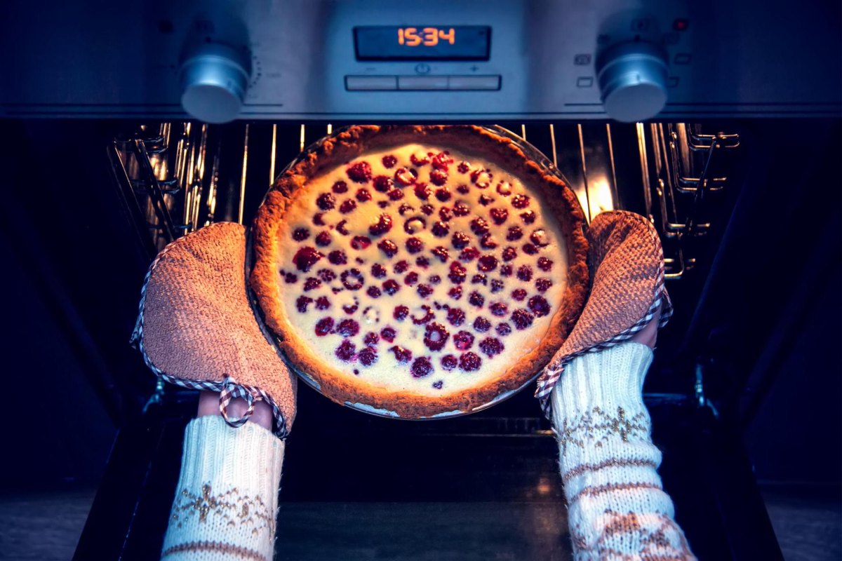 Kuchen im Backofen backen