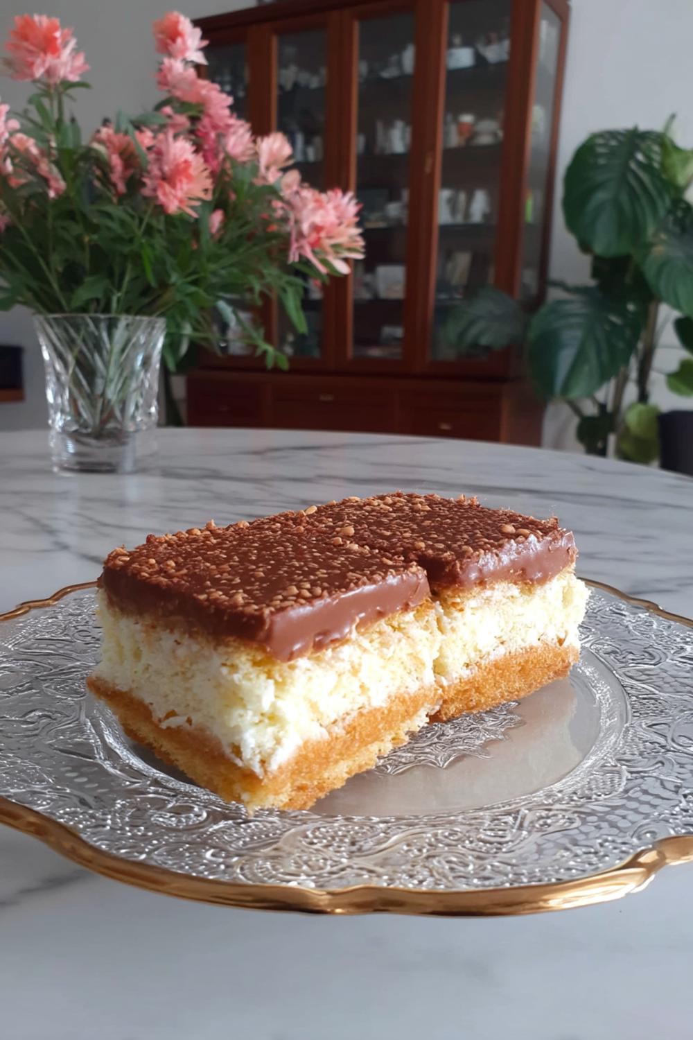 Leichter Biskuitkuchen mit Beeren