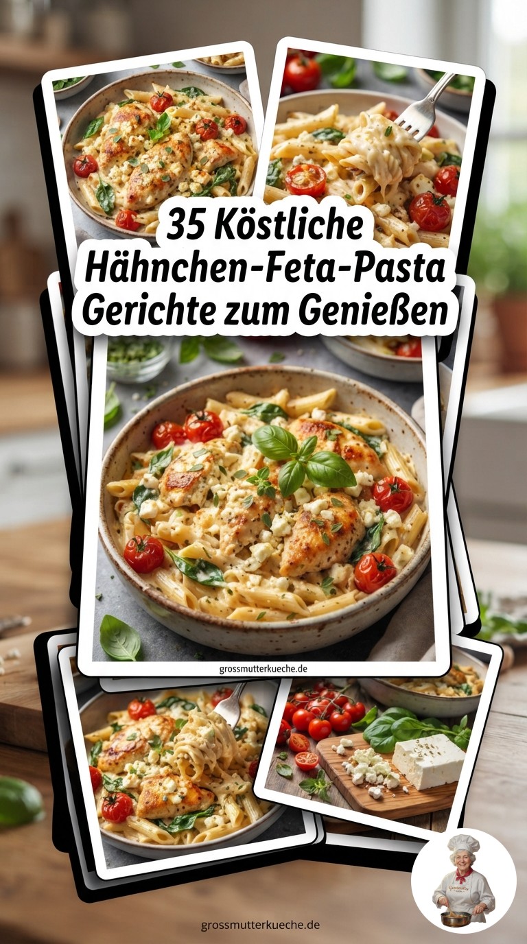 35 Köstliche Hähnchen-Feta-Pasta Gerichte zum Genießen