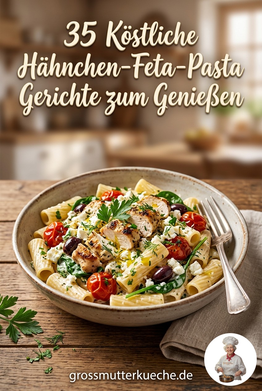 35 Köstliche Hähnchen-Feta-Pasta Gerichte zum Genießen