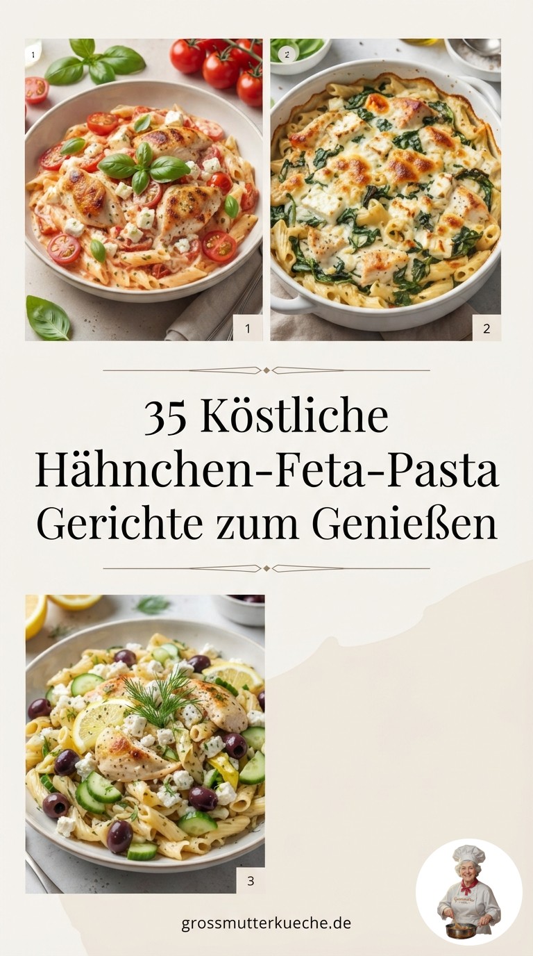 35 Köstliche Hähnchen-Feta-Pasta Gerichte zum Genießen