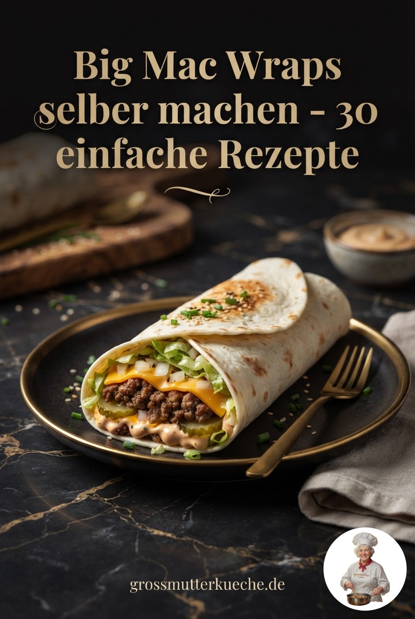 Big Mac Wraps selber machen - 30 einfache Rezepte