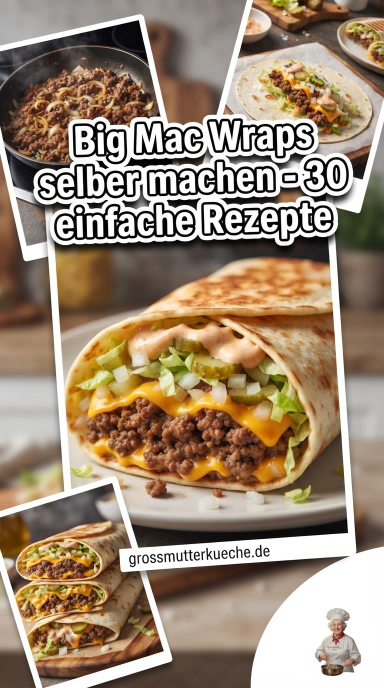 Big Mac Wraps selber machen - 30 einfache Rezepte