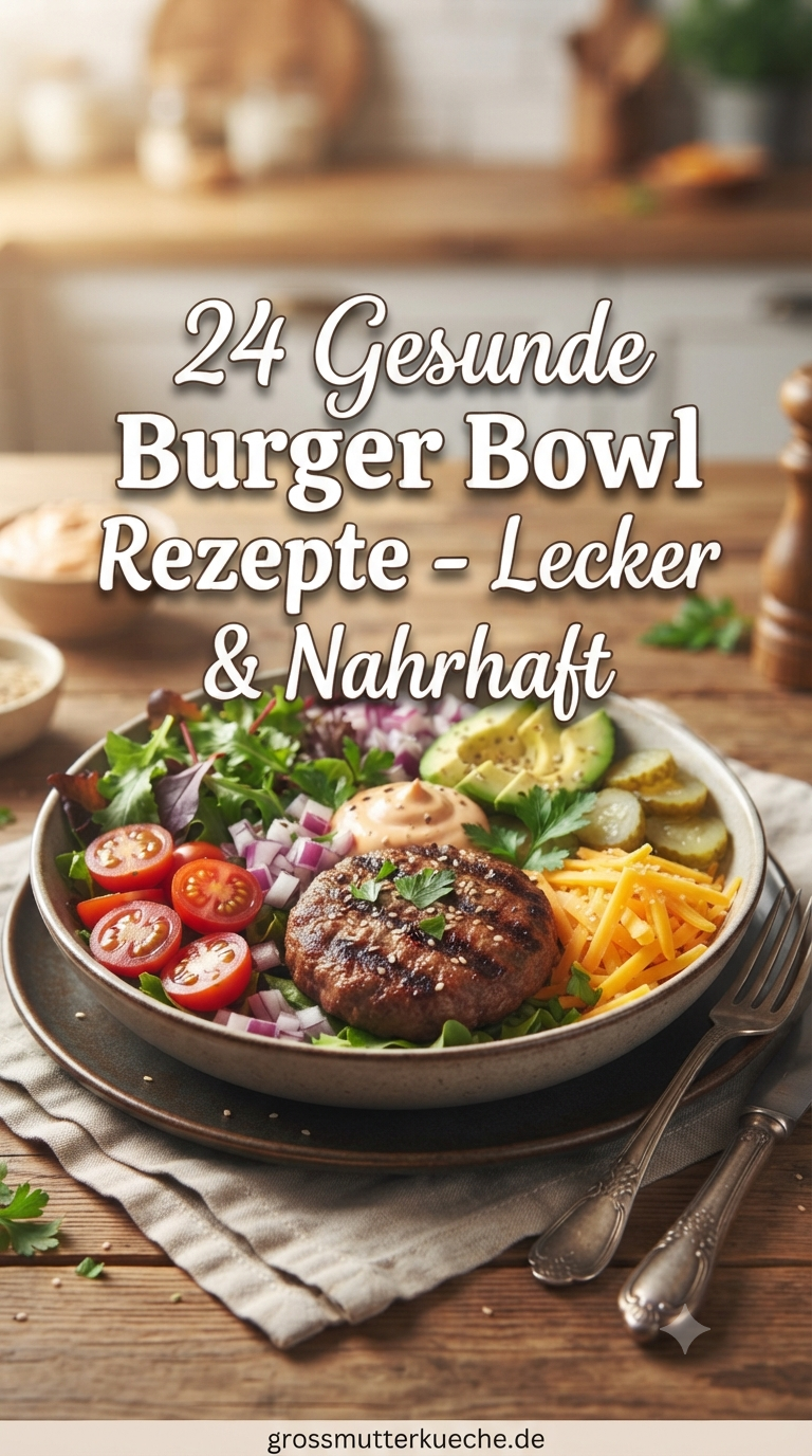 24 Gesunde Burger Bowl Rezepte - Lecker & Nahrhaft