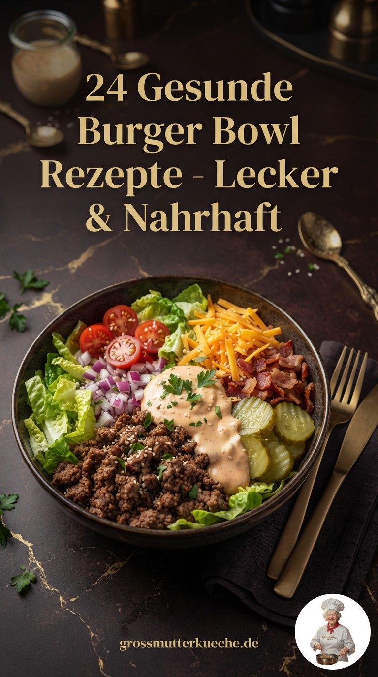24 Gesunde Burger Bowl Rezepte - Lecker & Nahrhaft