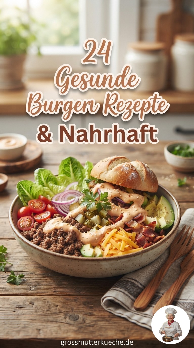 24 Gesunde Burger Bowl Rezepte - Lecker & Nahrhaft