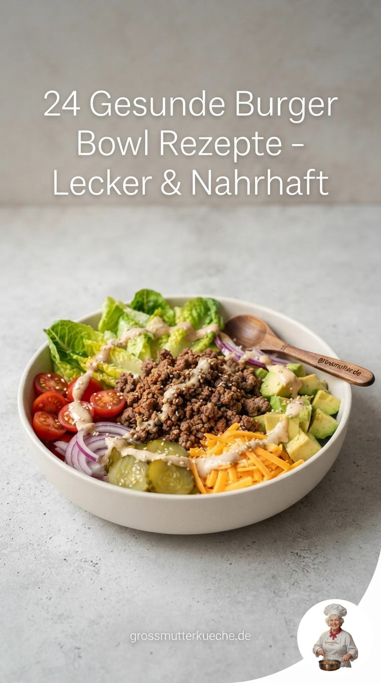 24 Gesunde Burger Bowl Rezepte - Lecker & Nahrhaft