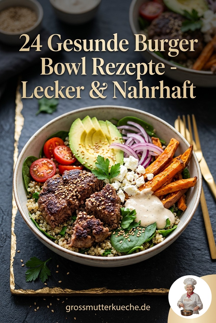 24 Gesunde Burger Bowl Rezepte - Lecker & Nahrhaft