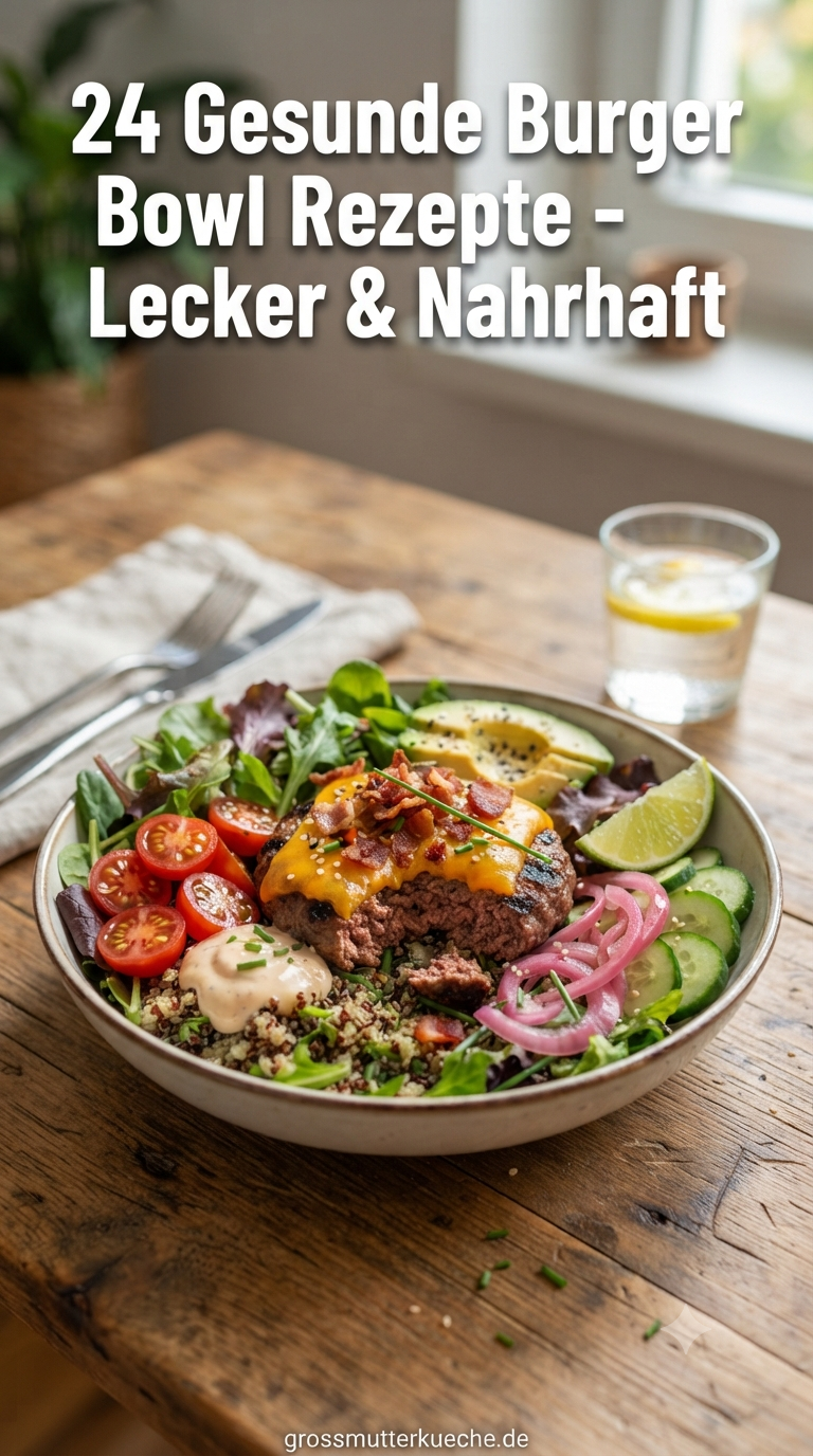 24 Gesunde Burger Bowl Rezepte - Lecker & Nahrhaft