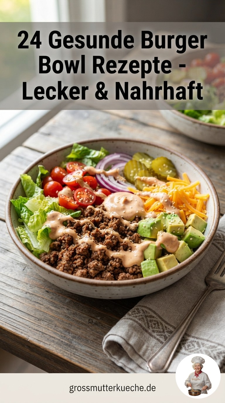 24 Gesunde Burger Bowl Rezepte - Lecker & Nahrhaft