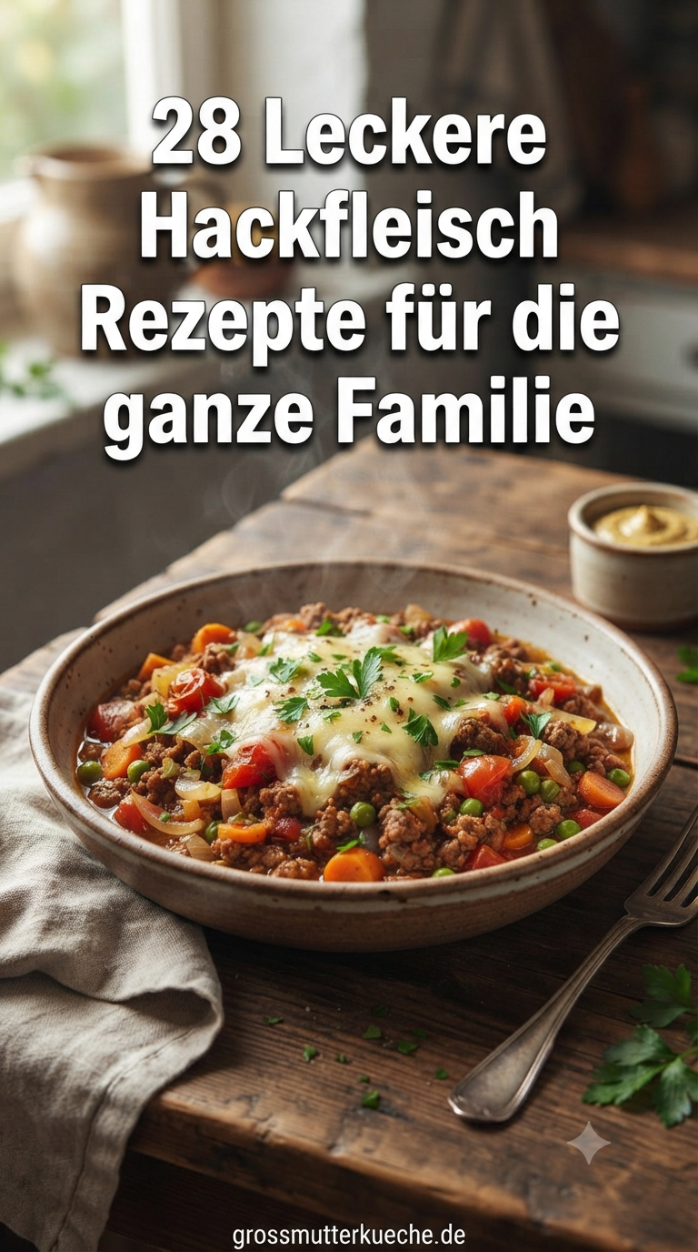 28 Leckere Hackfleisch Rezepte für die ganze Familie