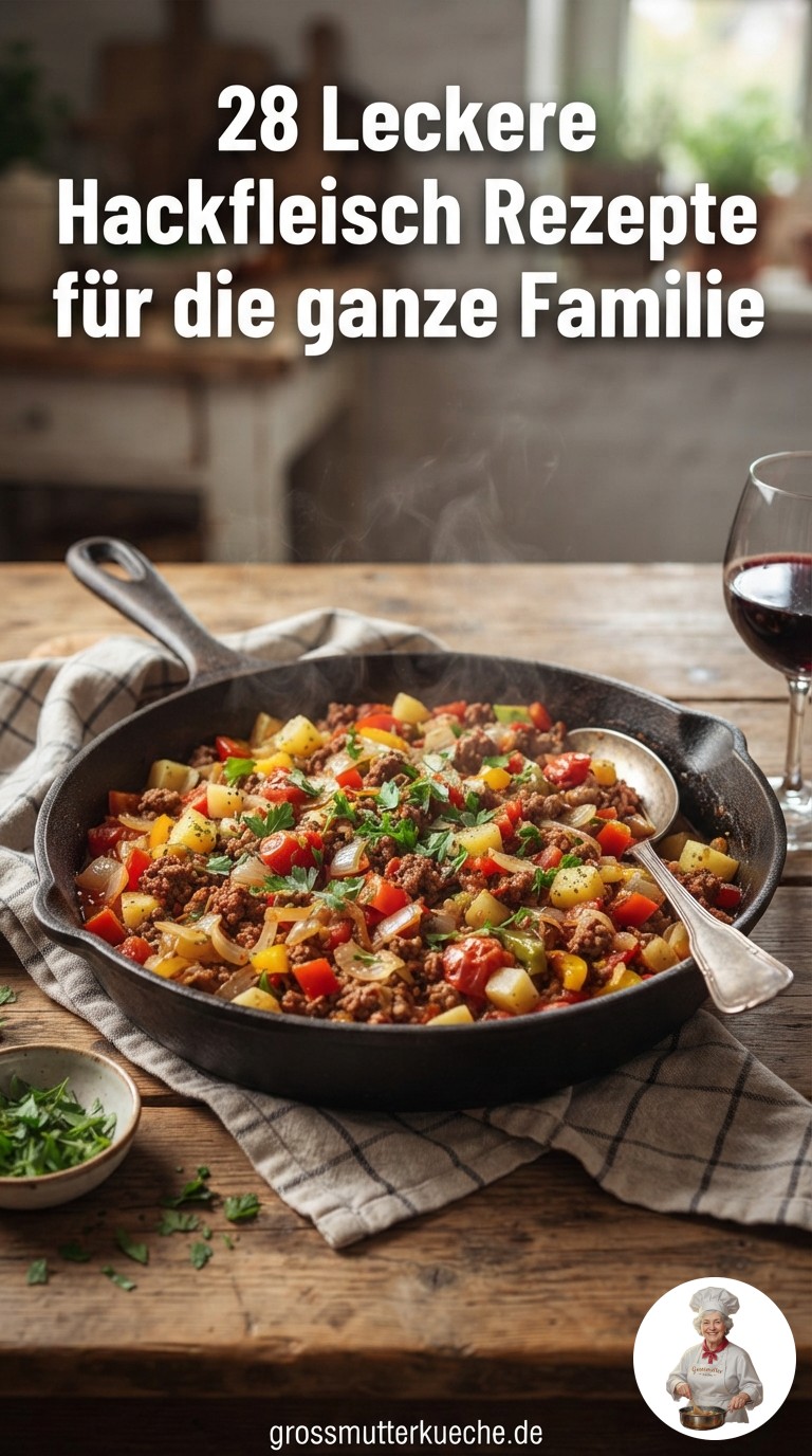 28 Leckere Hackfleisch Rezepte für die ganze Familie