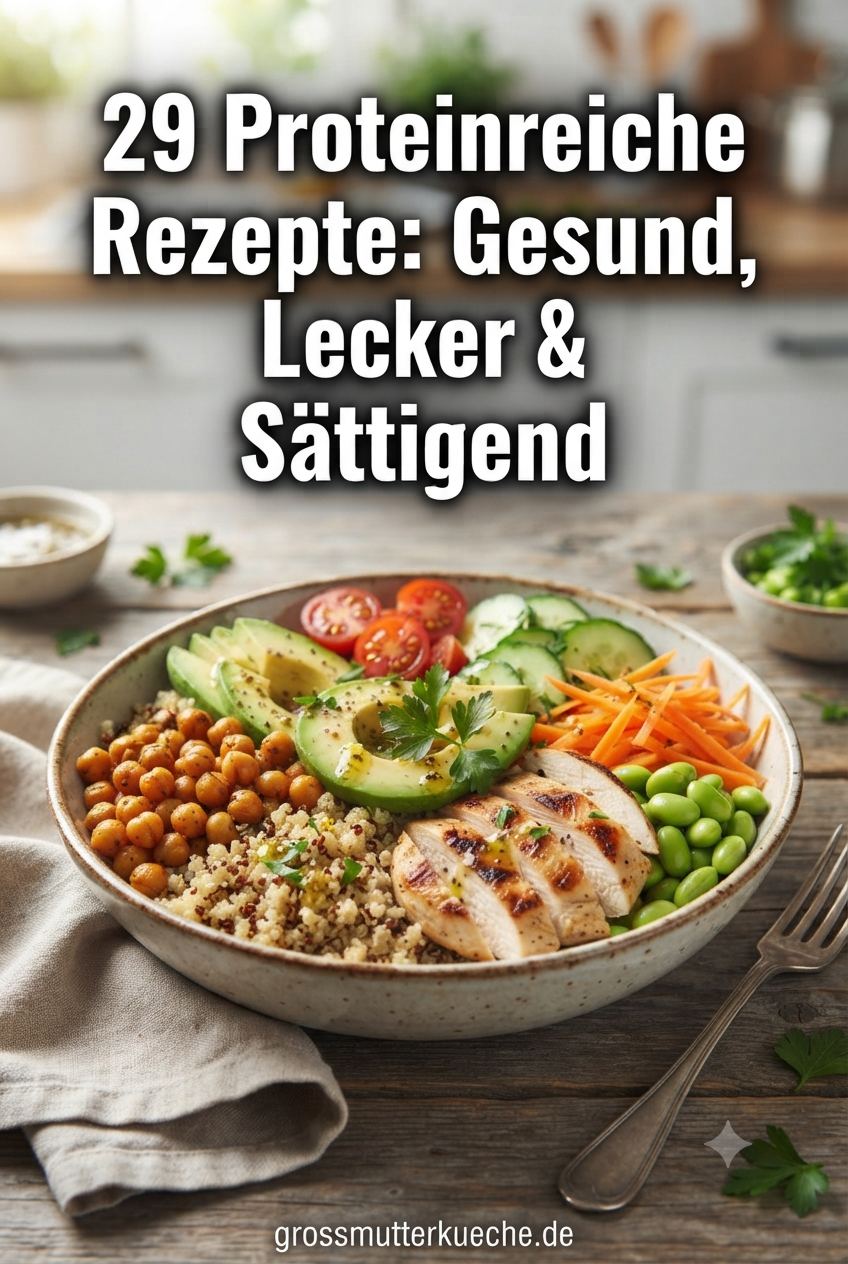 29 Proteinreiche Rezepte: Gesund, Lecker & Sättigend