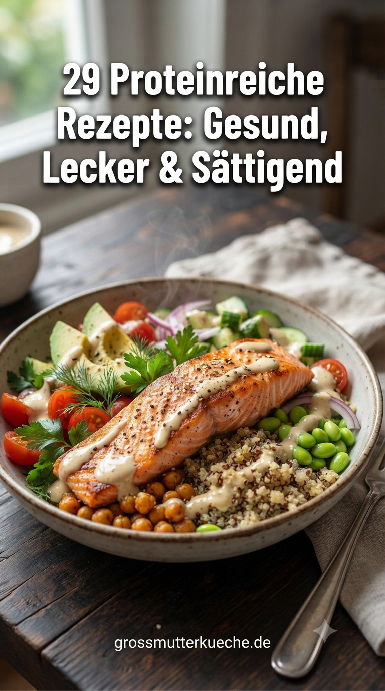 29 Proteinreiche Rezepte: Gesund, Lecker & Sättigend