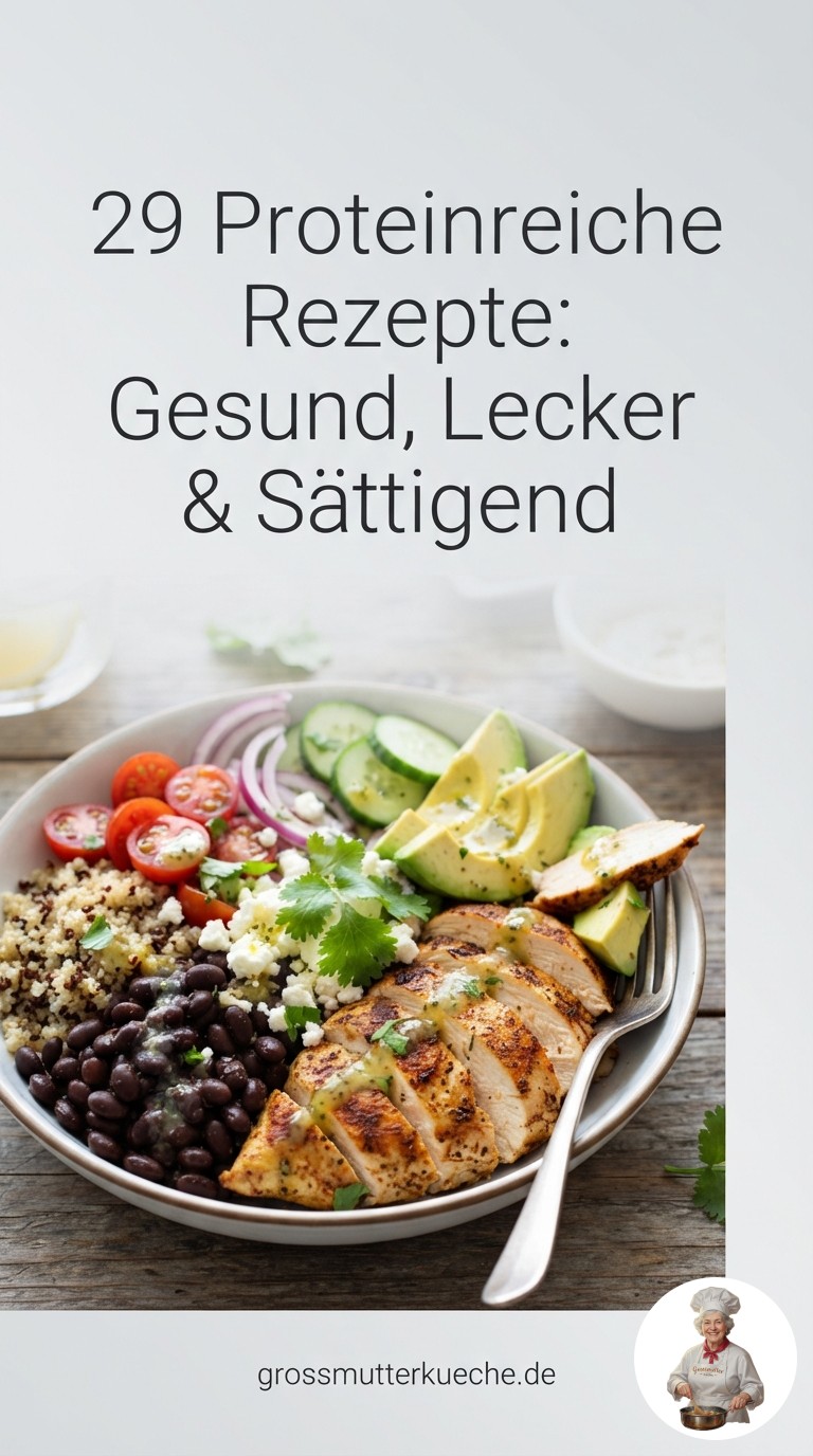 29 Proteinreiche Rezepte: Gesund, Lecker & Sättigend
