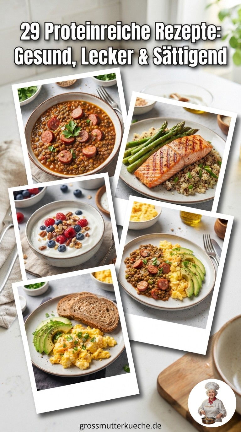 29 Proteinreiche Rezepte: Gesund, Lecker & Sättigend