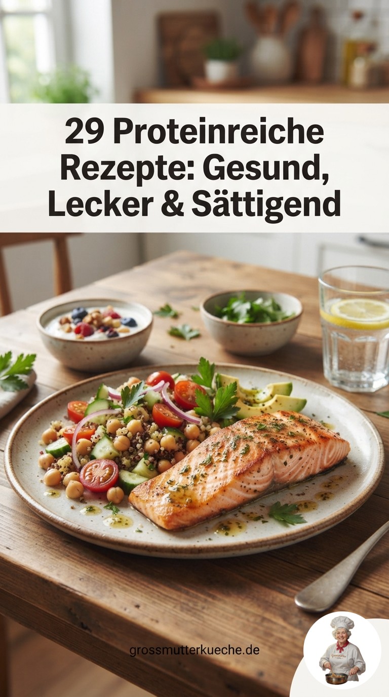 29 Proteinreiche Rezepte: Gesund, Lecker & Sättigend