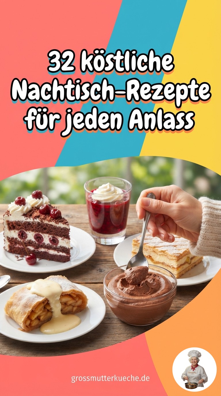 32 köstliche Nachtisch-Rezepte für jeden Anlass