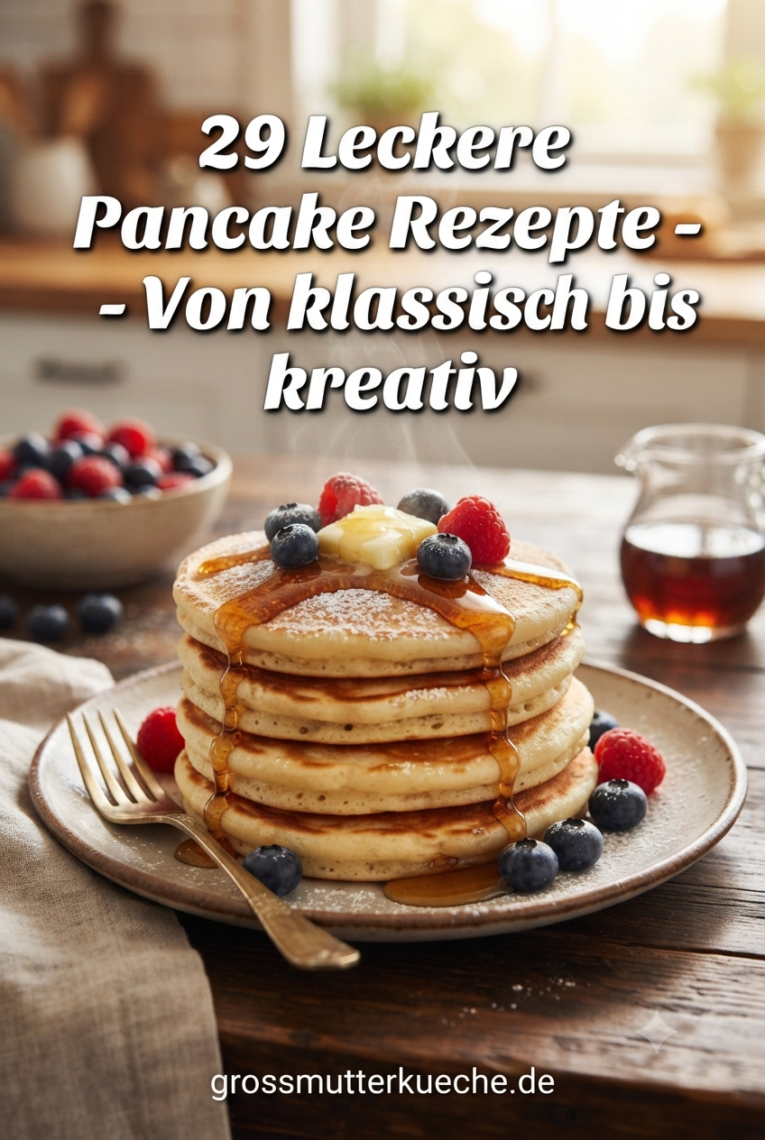 29 Leckere Pancake Rezepte - Von klassisch bis kreativ