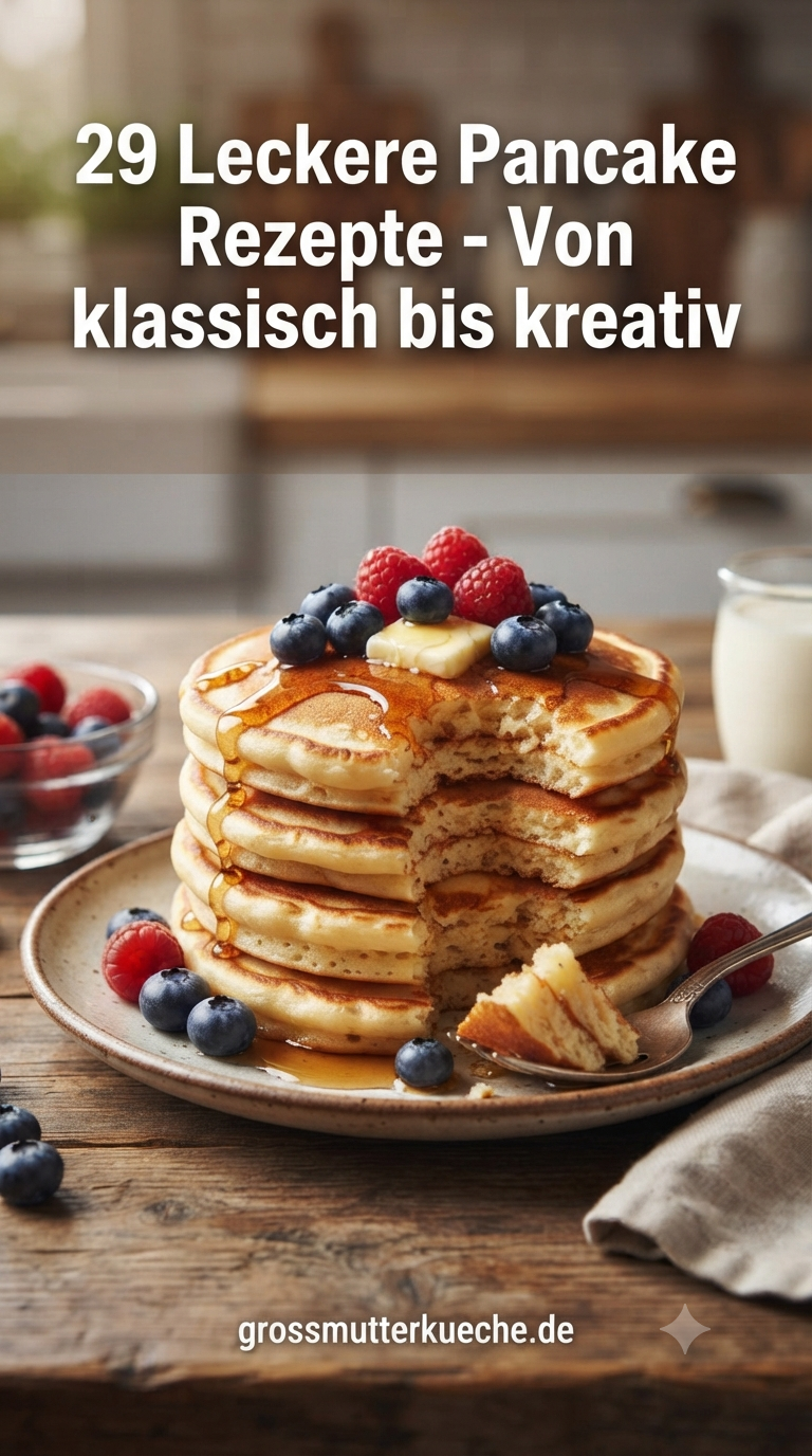 29 Leckere Pancake Rezepte - Von klassisch bis kreativ