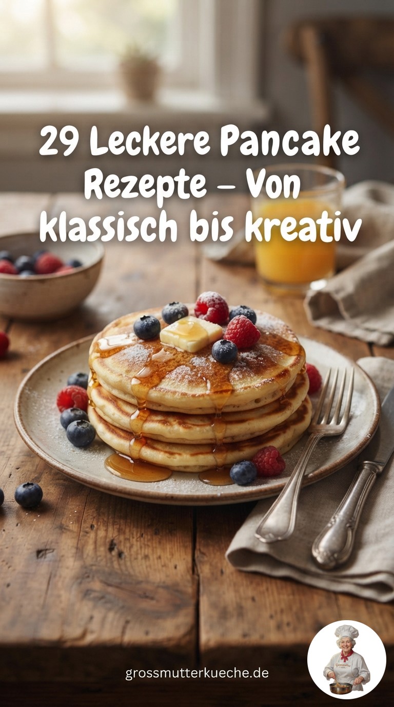 29 Leckere Pancake Rezepte - Von klassisch bis kreativ
