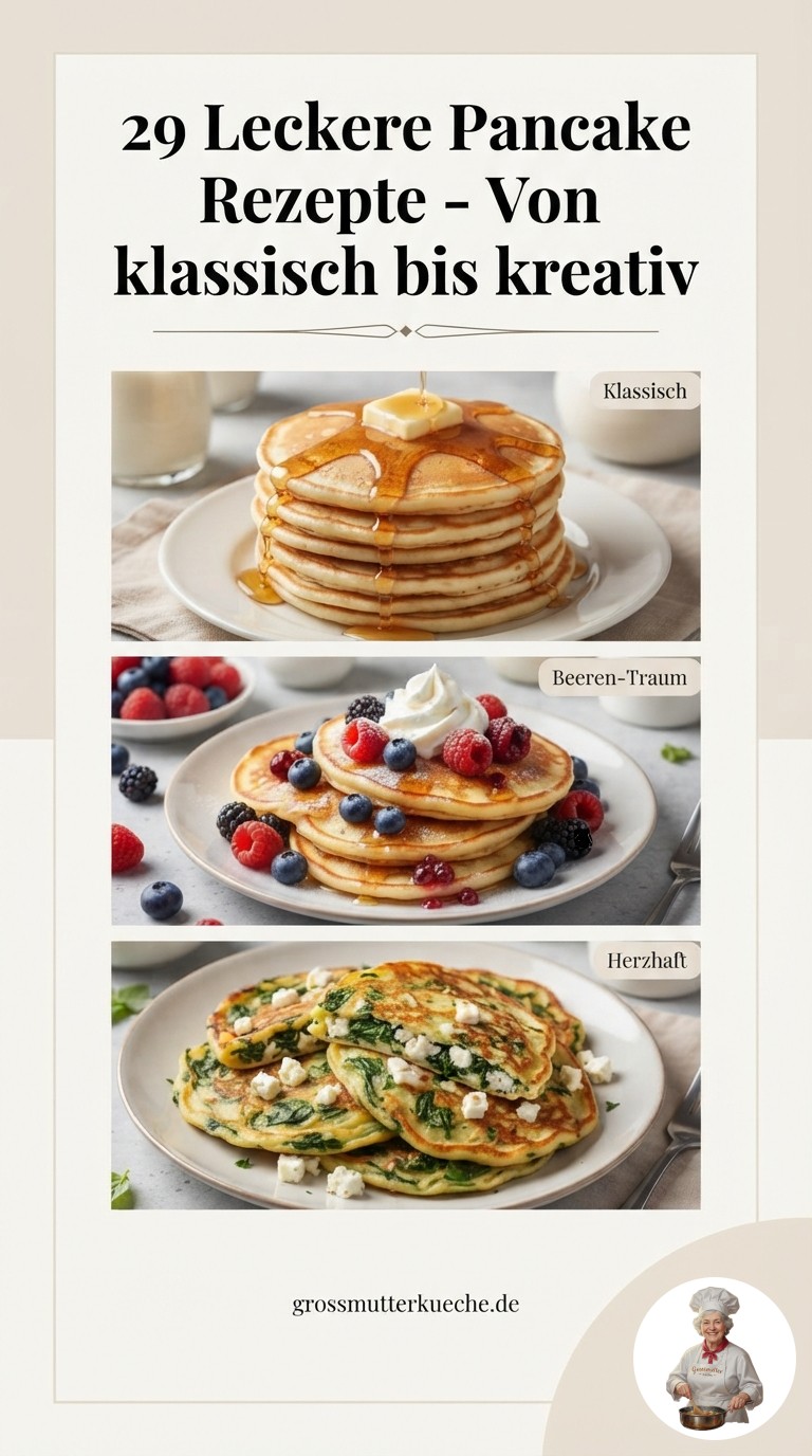 29 Leckere Pancake Rezepte - Von klassisch bis kreativ