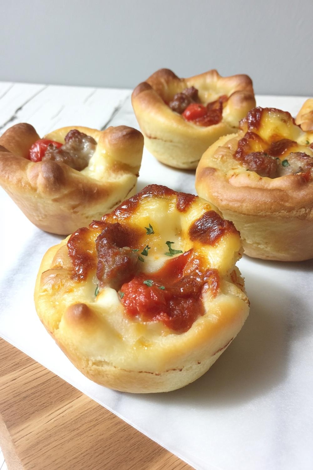 Blätterteig-Kunstwerke im Miniformat