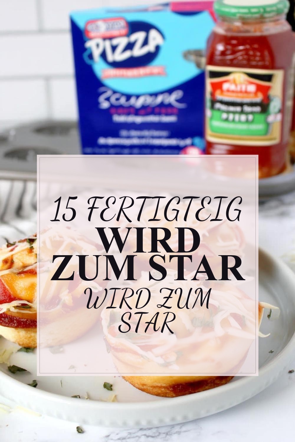 Fertigteig wird zum Star