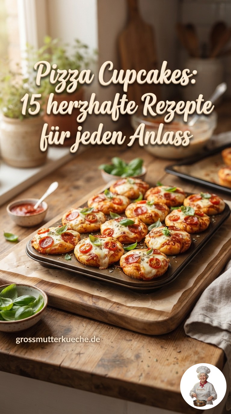 Pizza Cupcakes: 15 herzhafte Rezepte für jeden Anlass