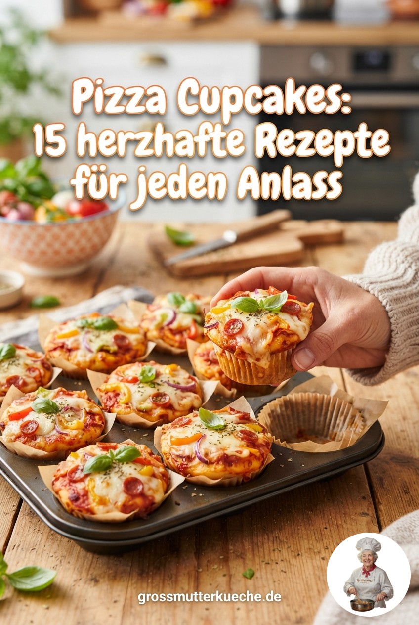 Pizza Cupcakes: 15 herzhafte Rezepte für jeden Anlass