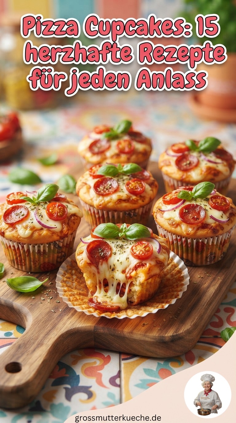 Pizza Cupcakes: 15 herzhafte Rezepte für jeden Anlass