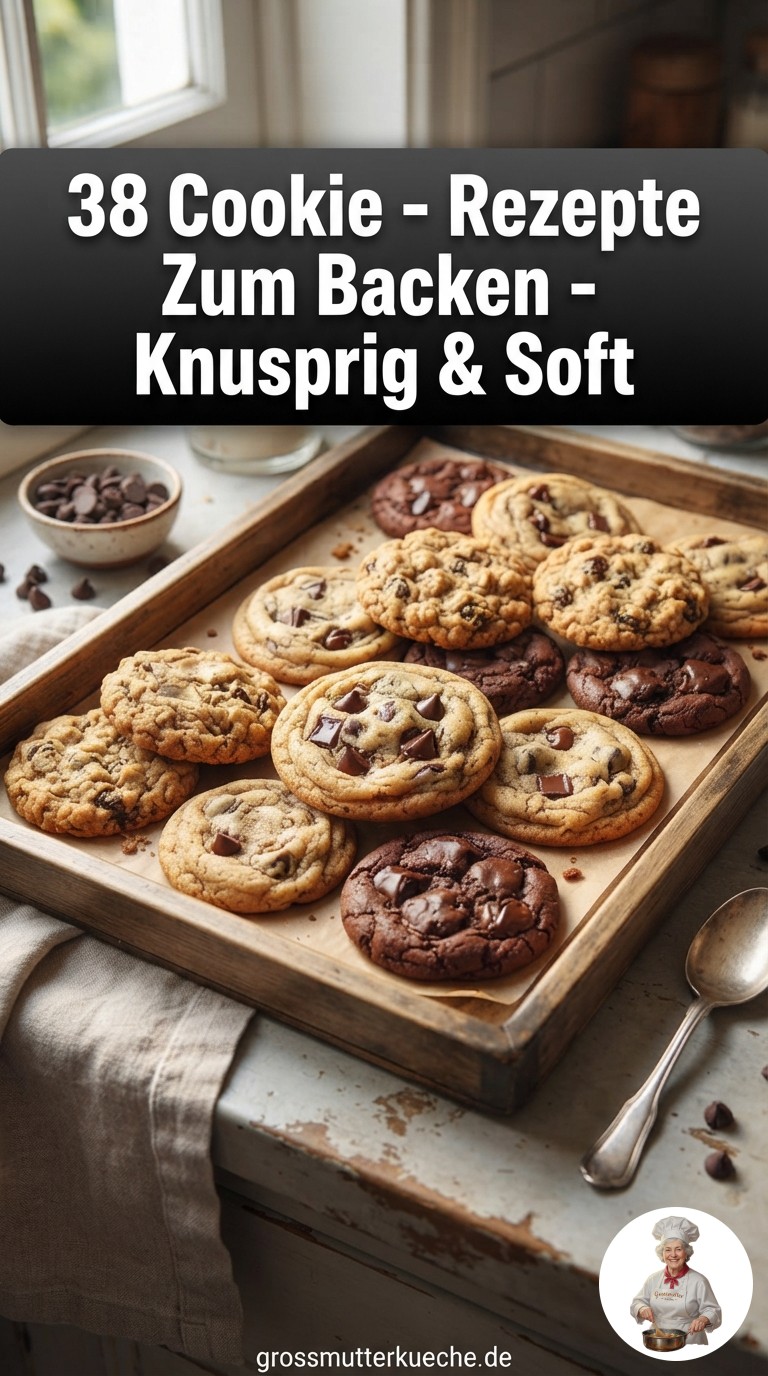 38 Cookie - Rezepte Zum Backen - Knusprig & Soft