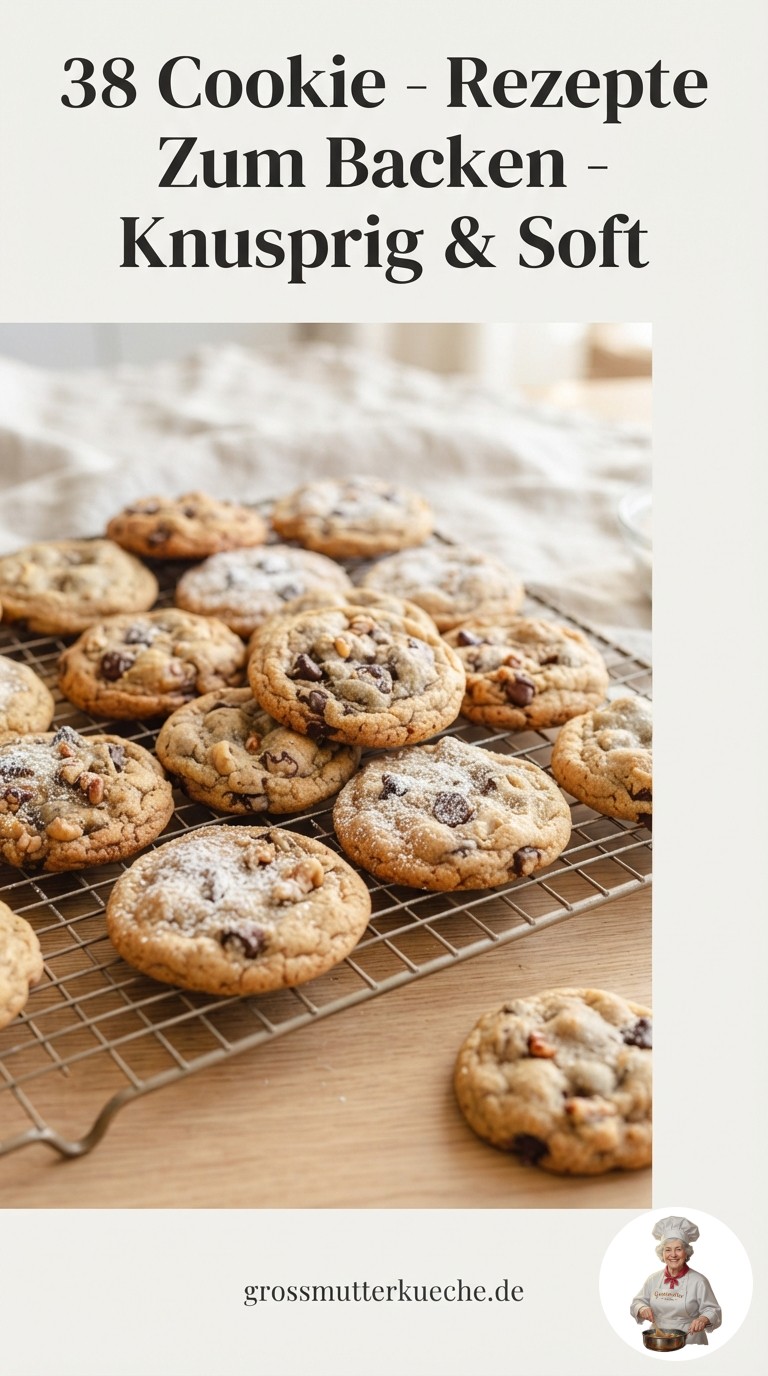 38 Cookie - Rezepte Zum Backen - Knusprig & Soft