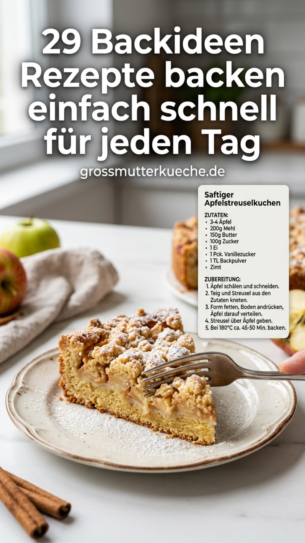 29 Backideen Rezepte backen einfach schnell für jeden Tag