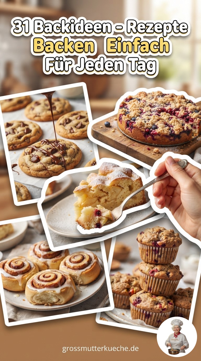 31 Backideen - Rezepte Backen Einfach Für Jeden Tag