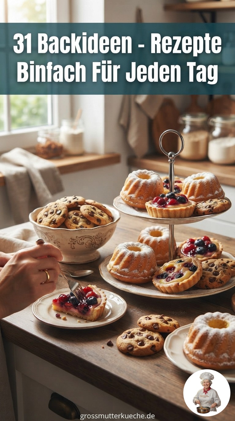 31 Backideen - Rezepte Backen Einfach Für Jeden Tag