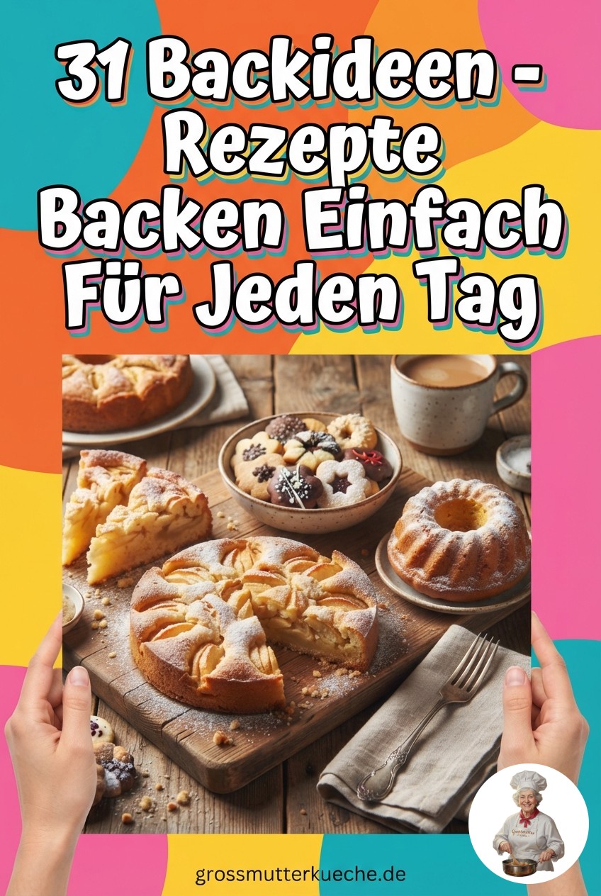 31 Backideen - Rezepte Backen Einfach Für Jeden Tag