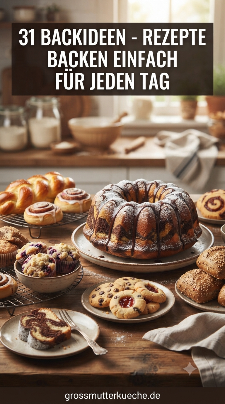 31 Backideen - Rezepte Backen Einfach Für Jeden Tag
