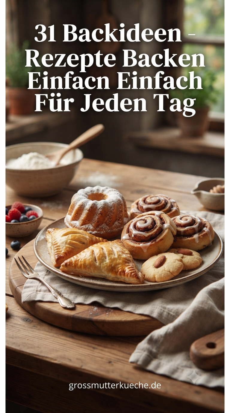 31 Backideen - Rezepte Backen Einfach Für Jeden Tag